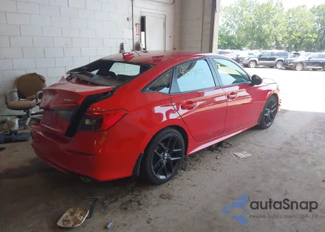 2023 Honda Civic Sport из США, поврежденный, VIN 2HGFE2F53PH511381